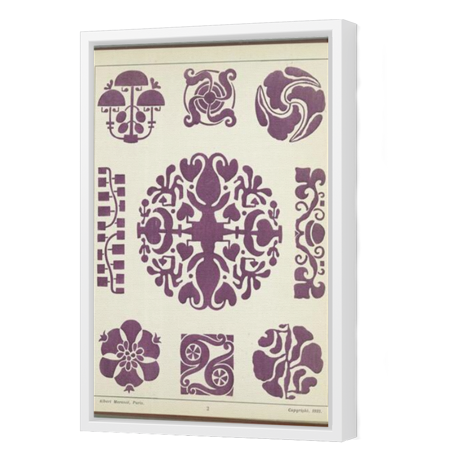 Thumbnail for Canvas - White Floating Frame