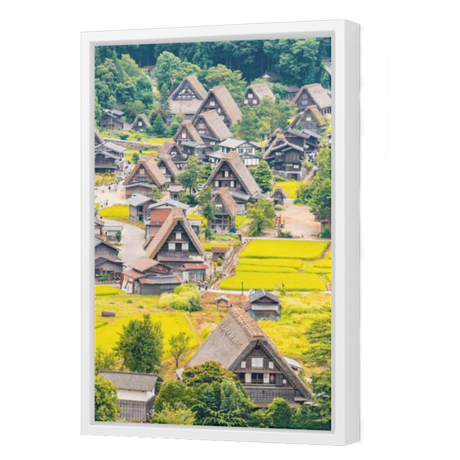Thumbnail for Canvas - White Floating Frame