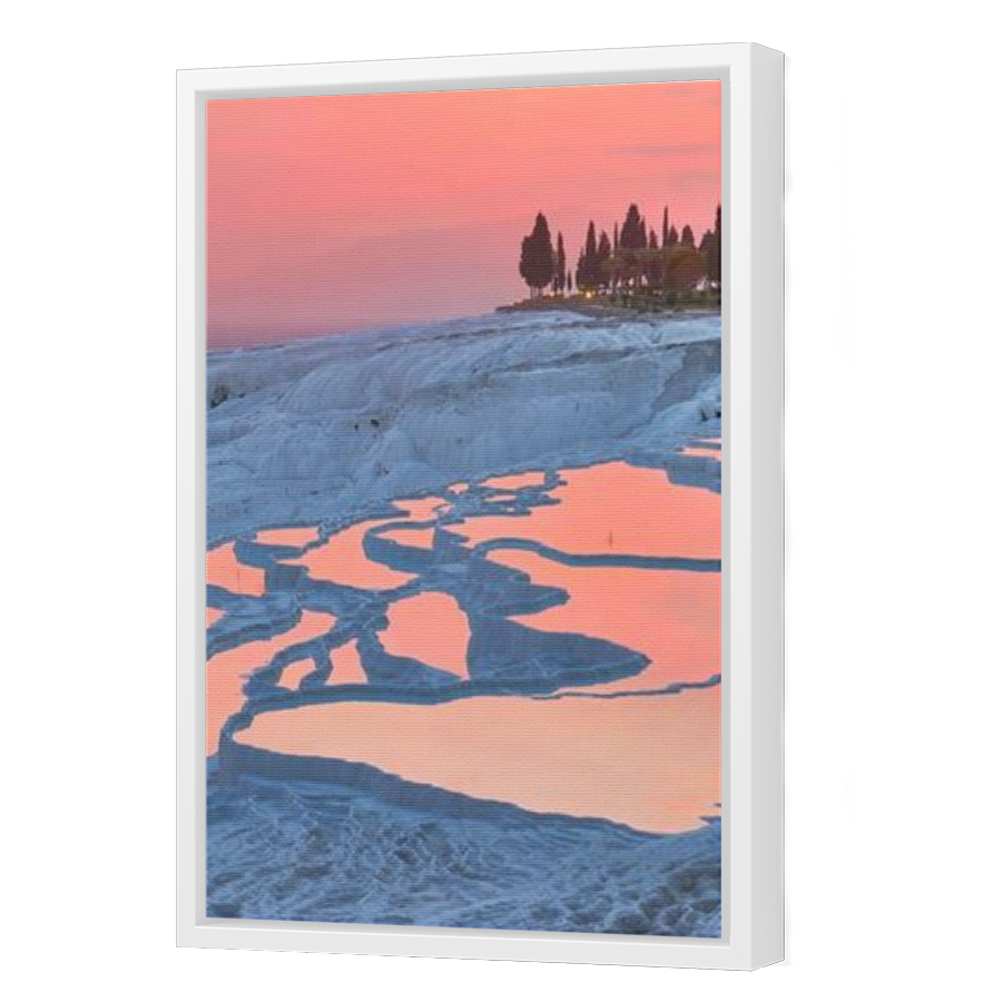 Thumbnail for Canvas - White Floating Frame