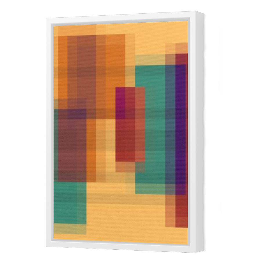 Thumbnail for Canvas - White Floating Frame