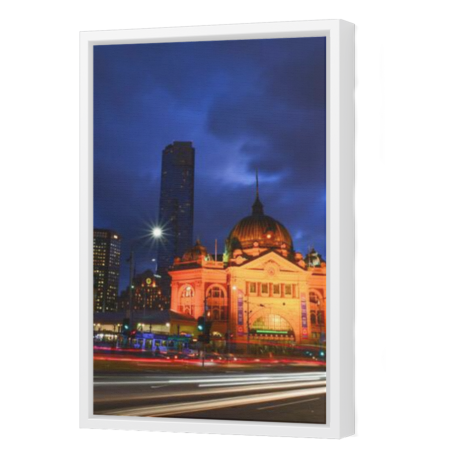 Thumbnail for Canvas - White Floating Frame