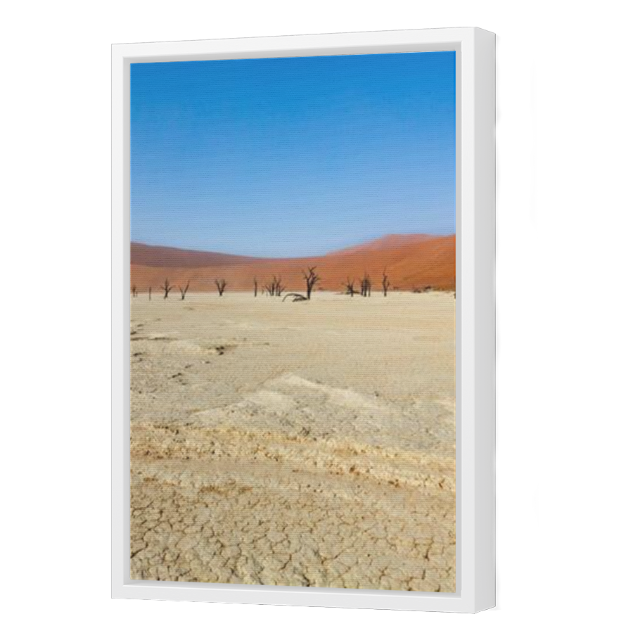 Thumbnail for Canvas - White Floating Frame