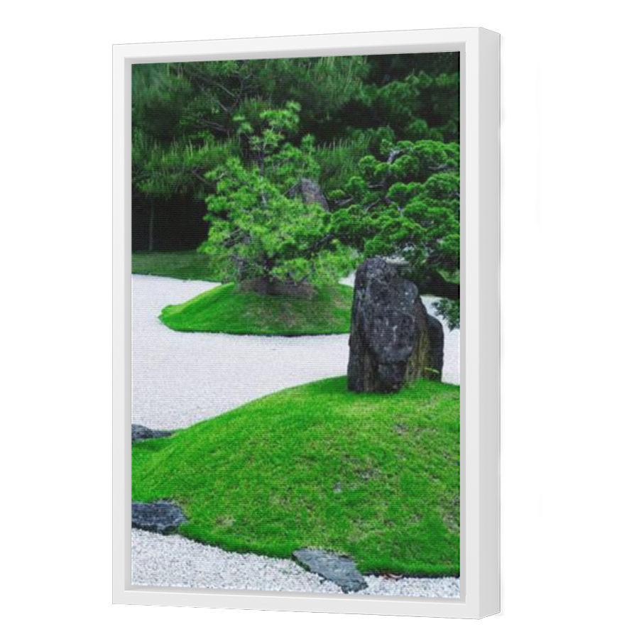 Thumbnail for Canvas - White Floating Frame