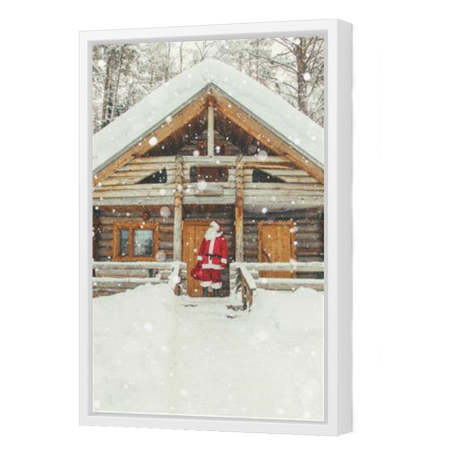 Thumbnail for Canvas - White Floating Frame