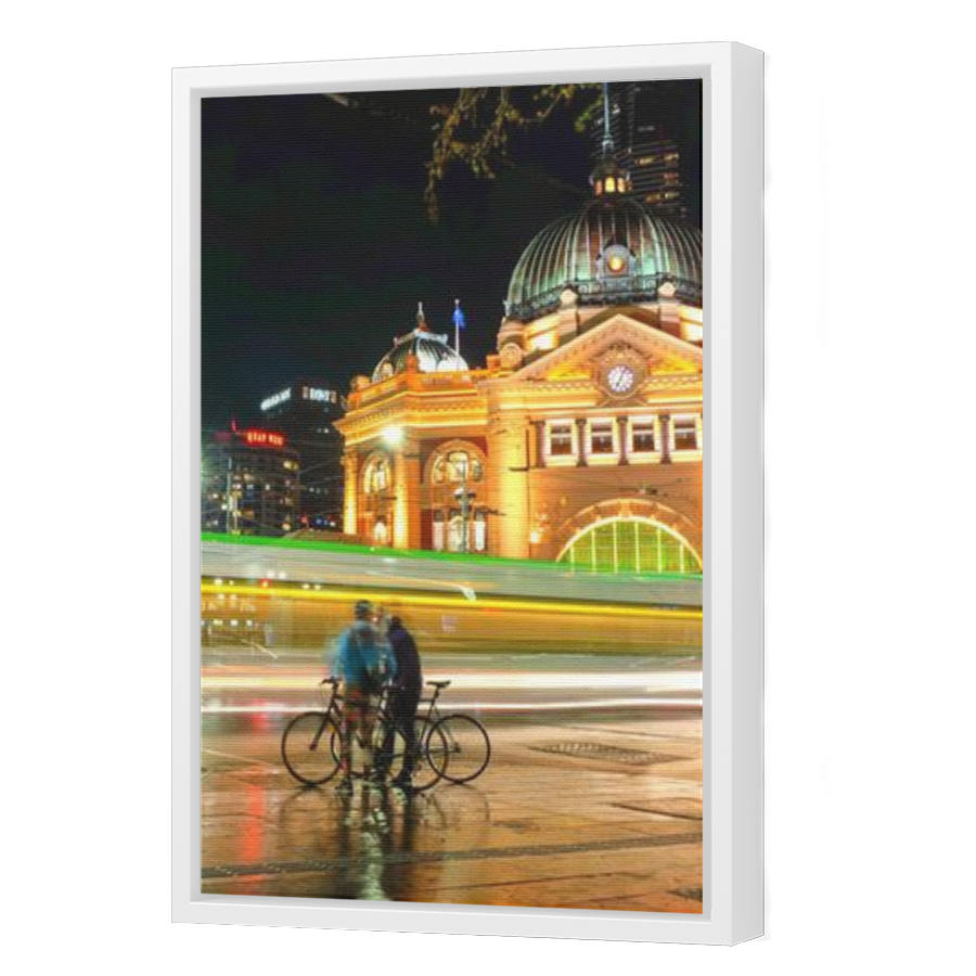 Thumbnail for Canvas - White Floating Frame