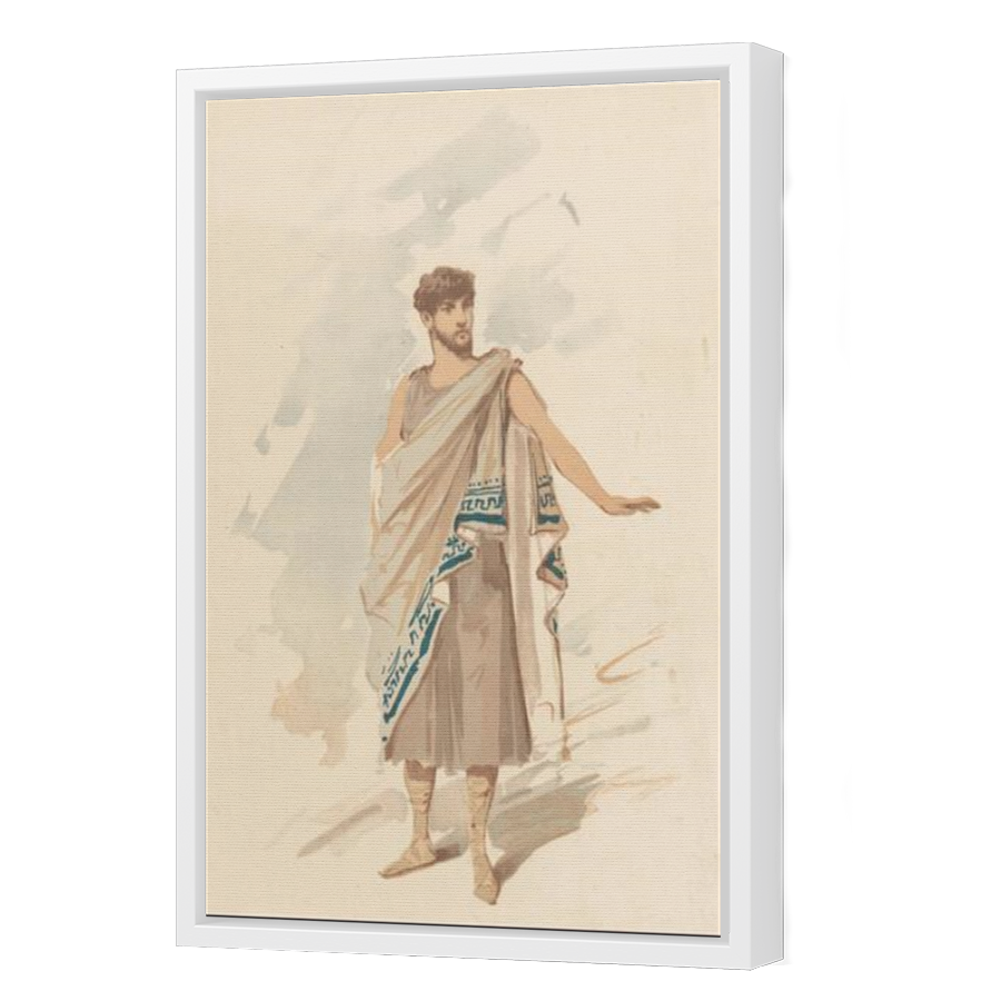 Thumbnail for Canvas - White Floating Frame