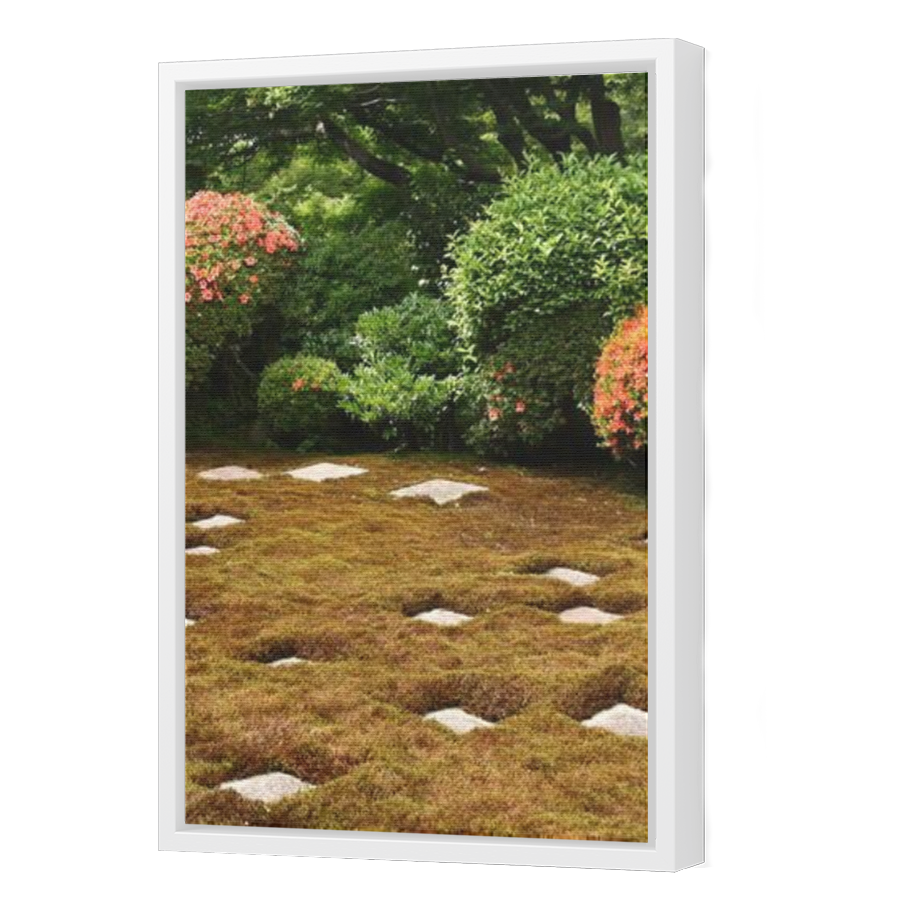 Thumbnail for Canvas - White Floating Frame