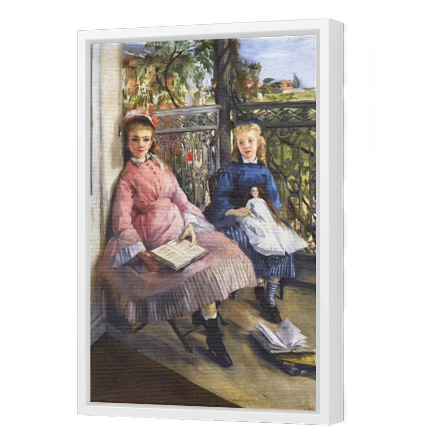 Thumbnail for Canvas - White Floating Frame