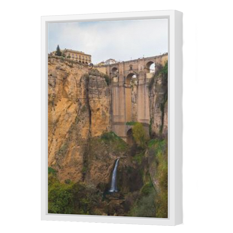 Thumbnail for Canvas - White Floating Frame