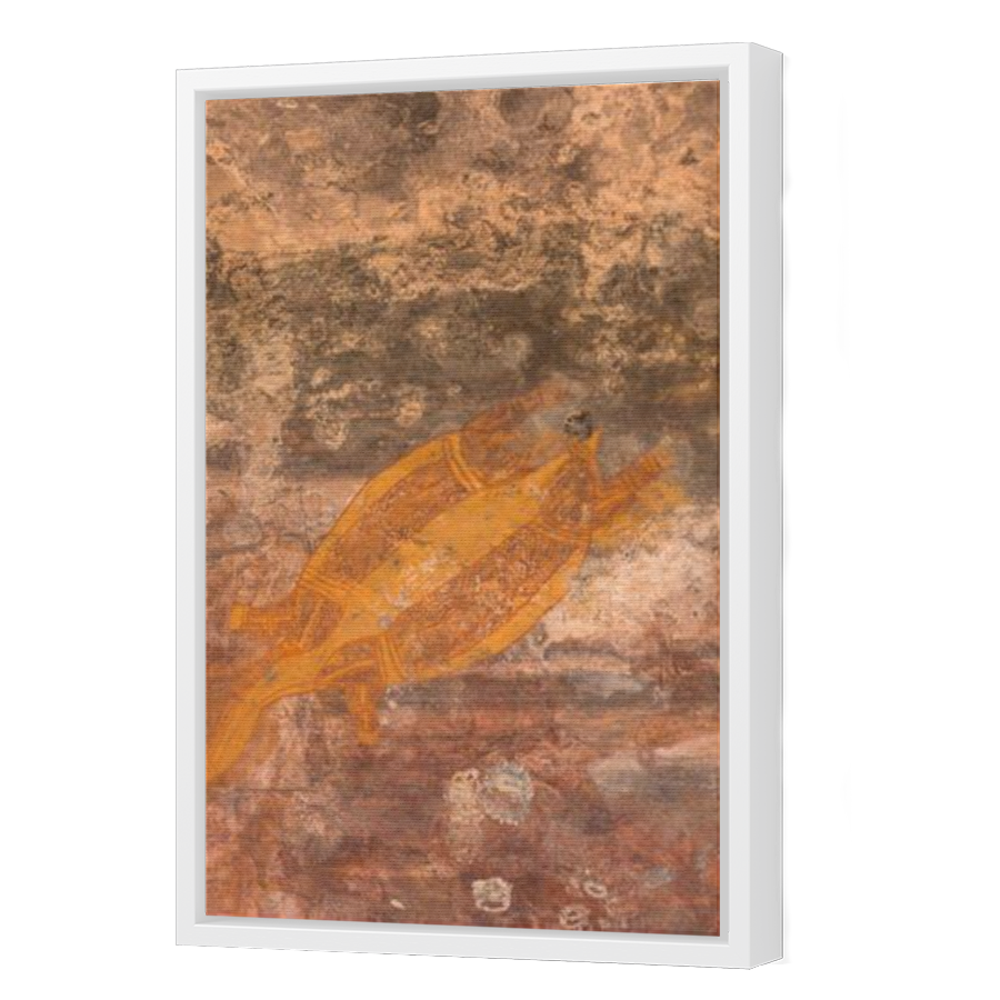 Thumbnail for Canvas - White Floating Frame