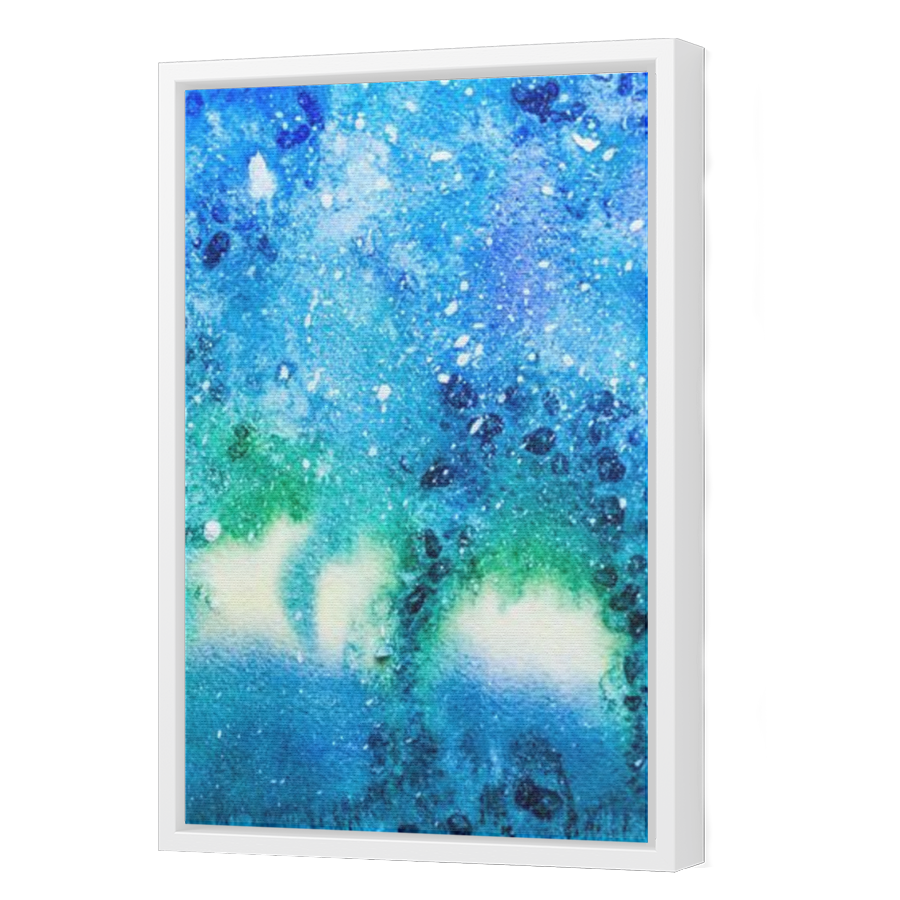 Thumbnail for Canvas - White Floating Frame