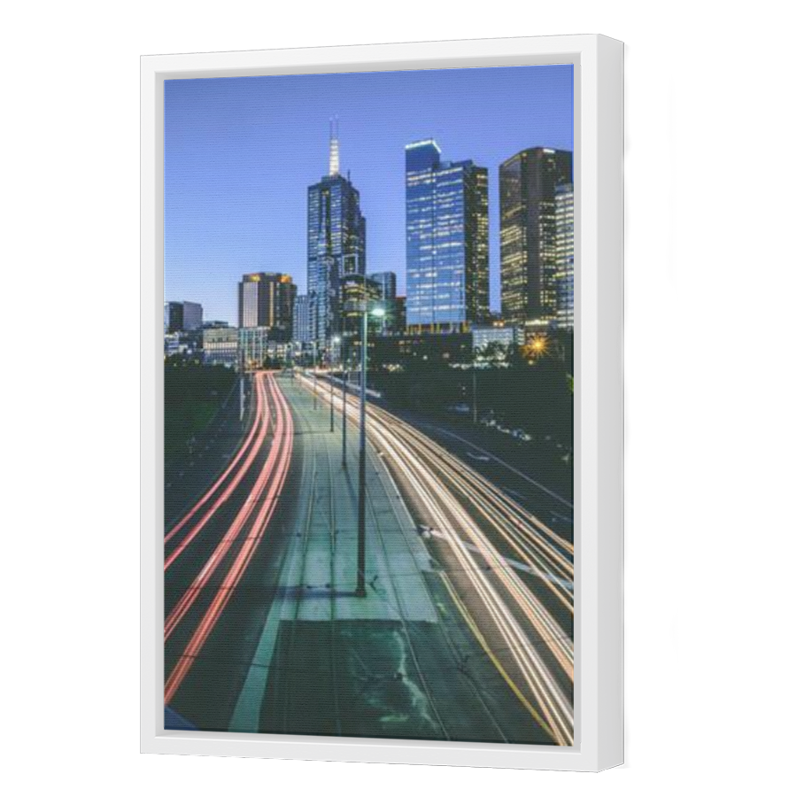 Thumbnail for Canvas - White Floating Frame