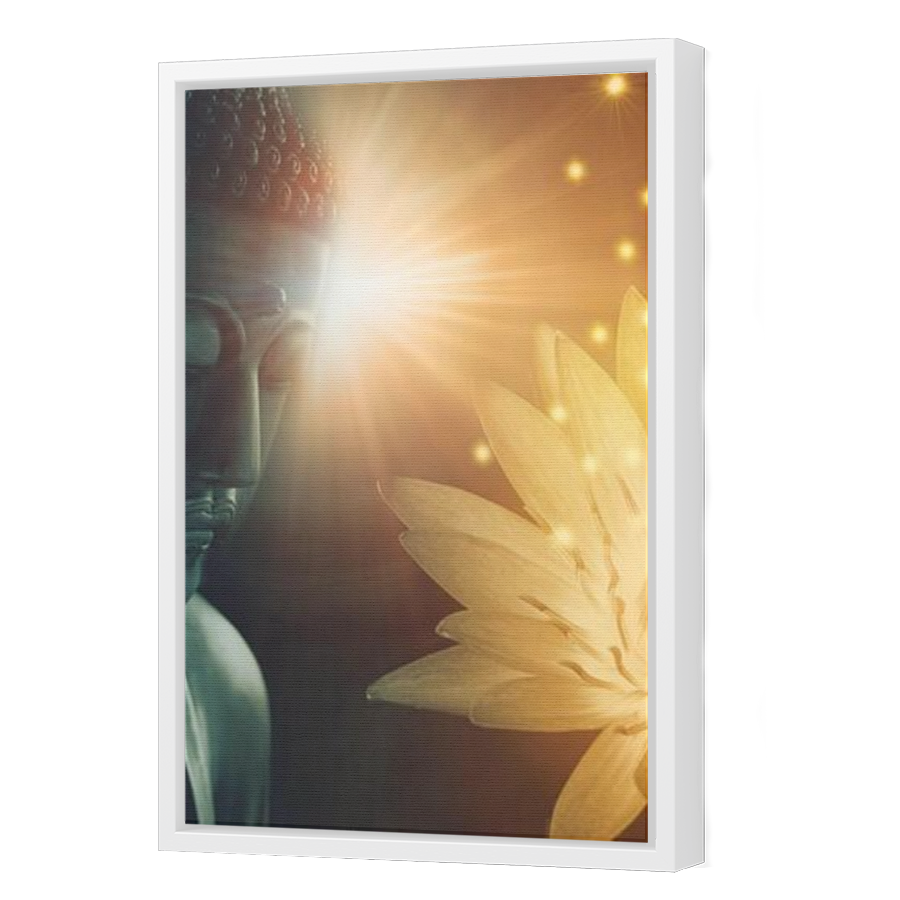 Thumbnail for Canvas - White Floating Frame