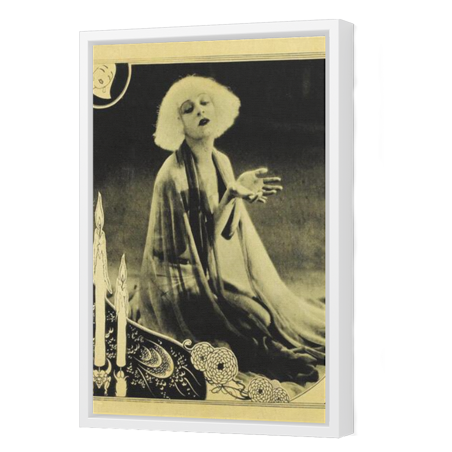 Thumbnail for Canvas - White Floating Frame