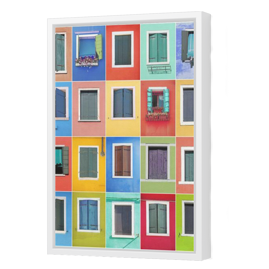 Thumbnail for Canvas - White Floating Frame