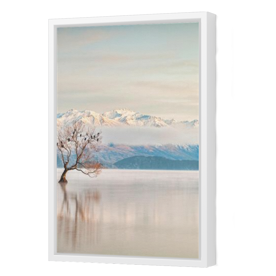Thumbnail for Canvas - White Floating Frame