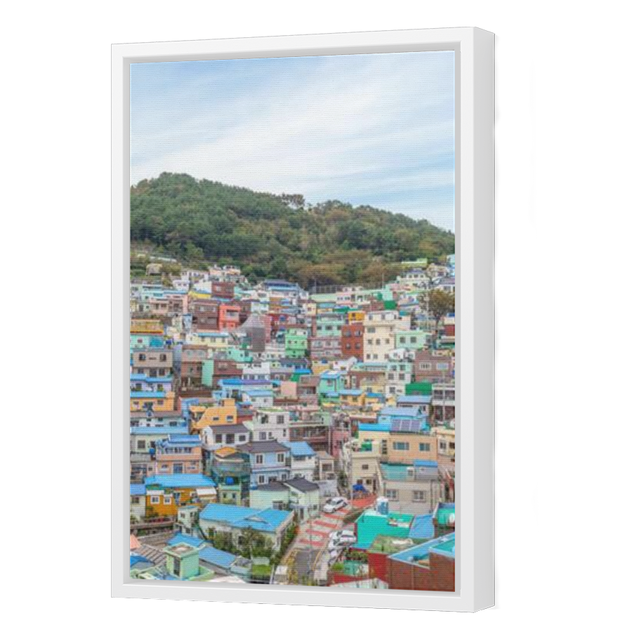 Thumbnail for Canvas - White Floating Frame