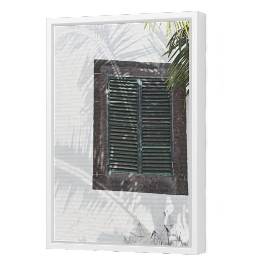 Thumbnail for Canvas - White Floating Frame