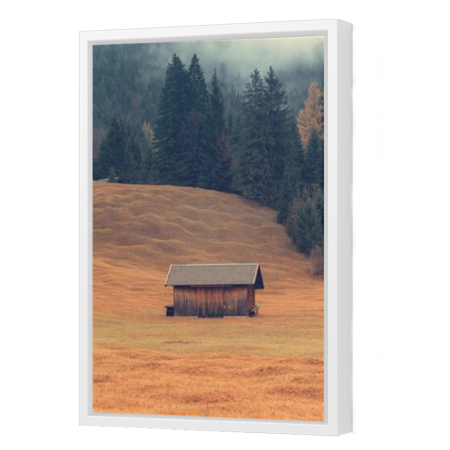 Thumbnail for Canvas - White Floating Frame