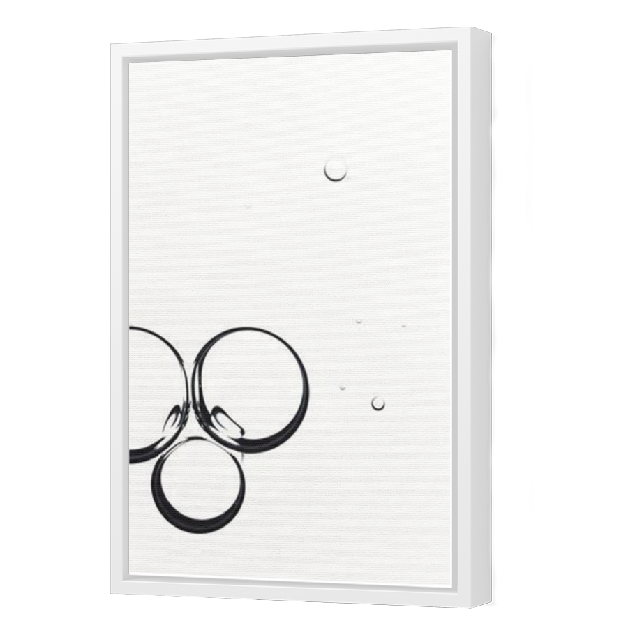 Thumbnail for Canvas - White Floating Frame