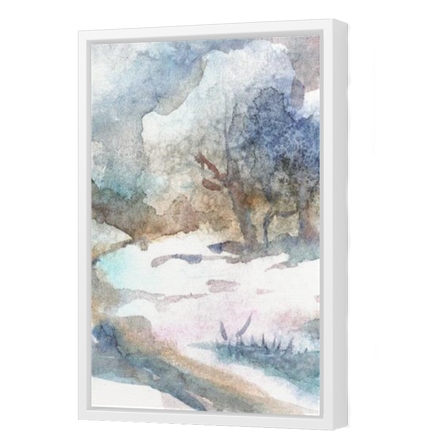 Thumbnail for Canvas - White Floating Frame