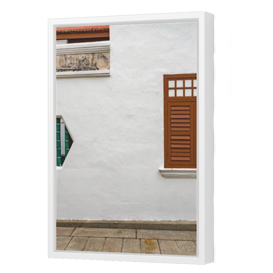 Thumbnail for Canvas - White Floating Frame