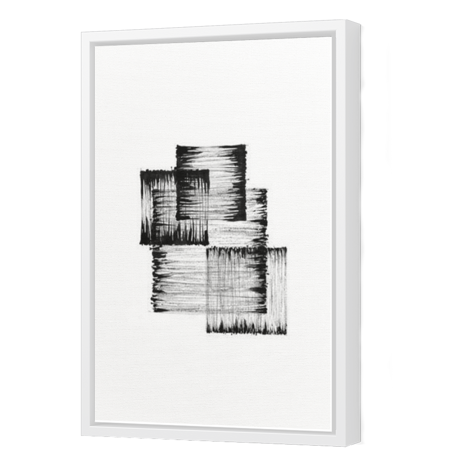 Thumbnail for Canvas - White Floating Frame