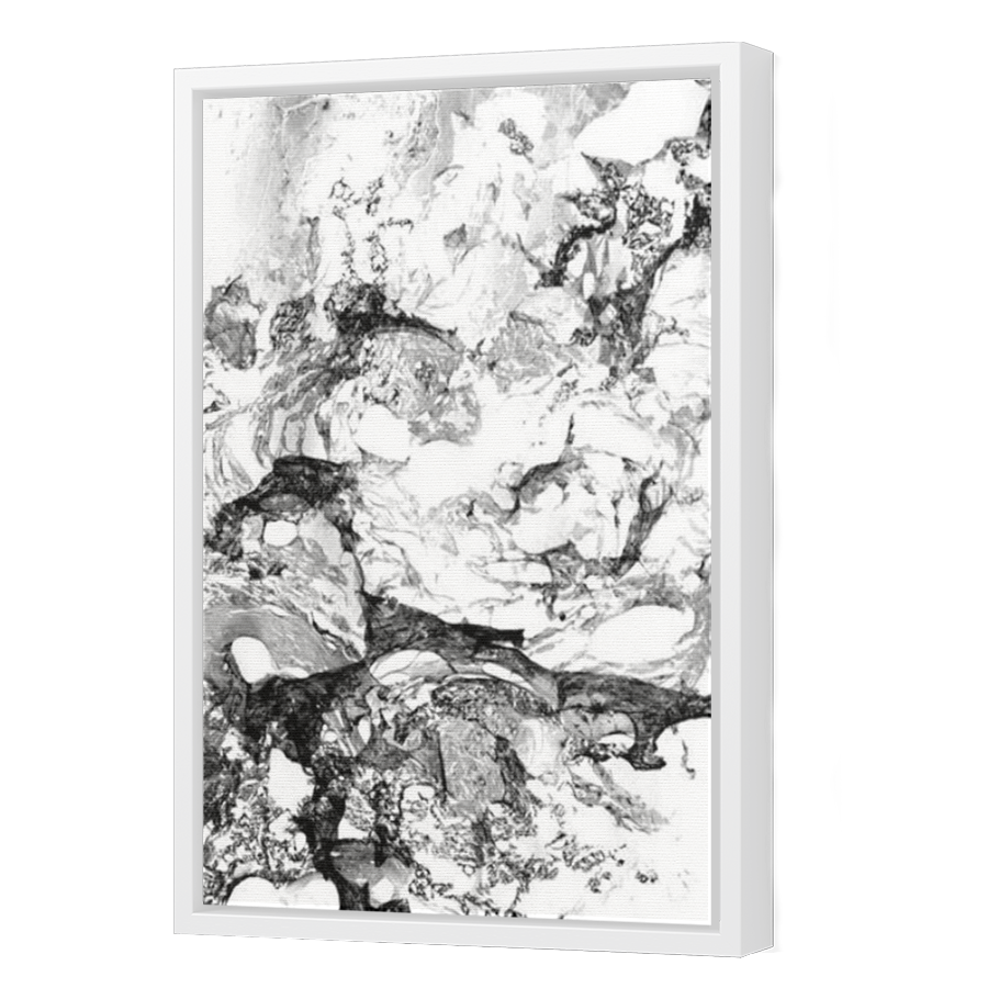 Thumbnail for Canvas - White Floating Frame
