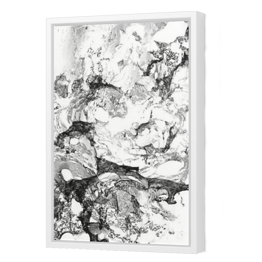 Thumbnail for Canvas - White Floating Frame