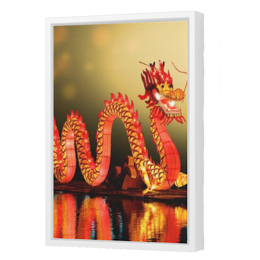 Thumbnail for Canvas - White Floating Frame