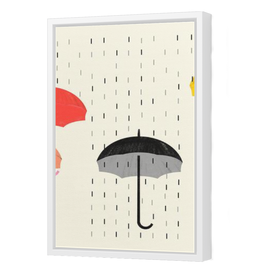Thumbnail for Canvas - White Floating Frame