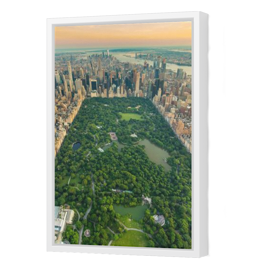 Thumbnail for Canvas - White Floating Frame