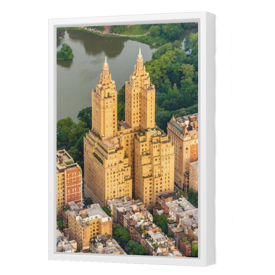Thumbnail for Canvas - White Floating Frame