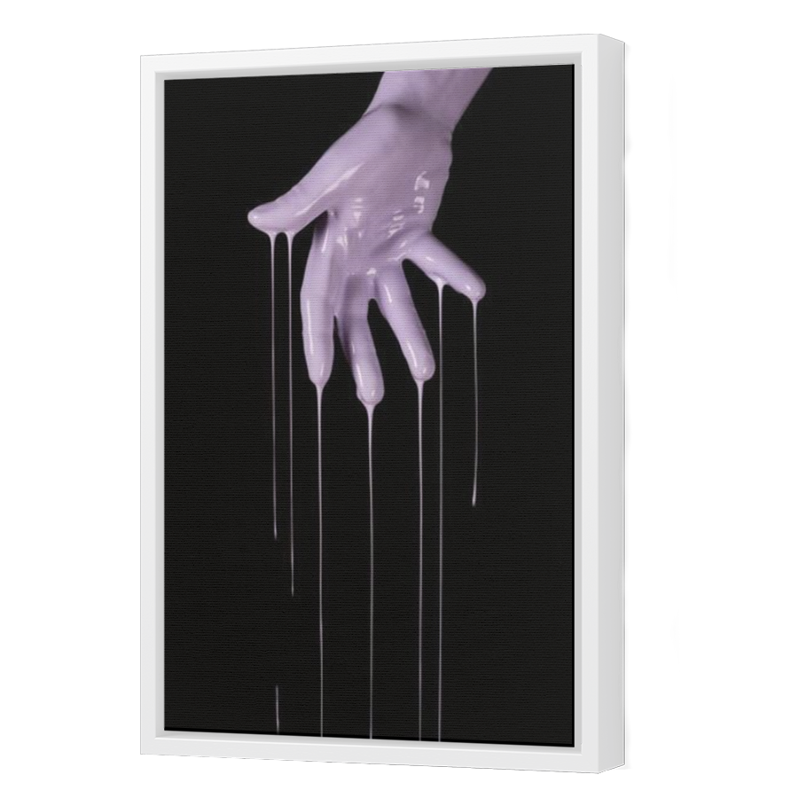 Thumbnail for Canvas - White Floating Frame