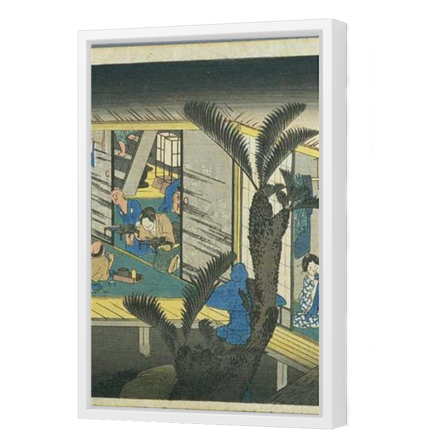 Thumbnail for Canvas - White Floating Frame