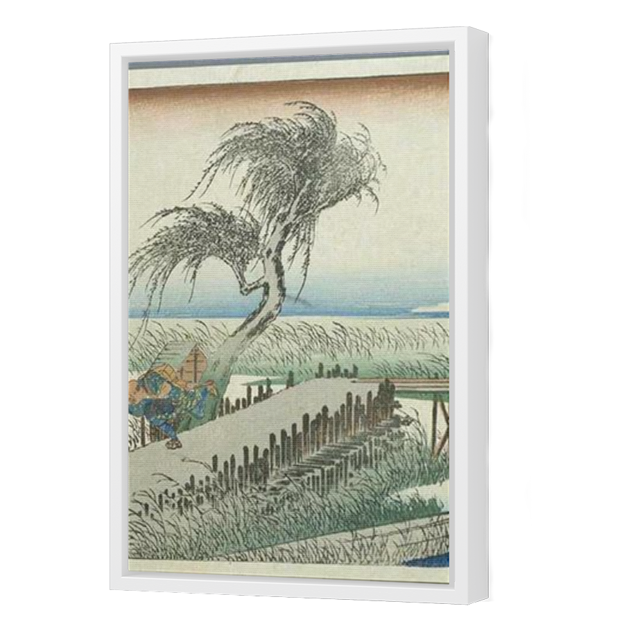 Thumbnail for Canvas - White Floating Frame
