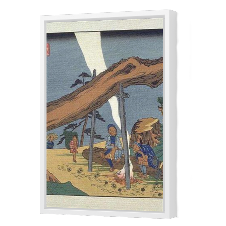 Thumbnail for Canvas - White Floating Frame