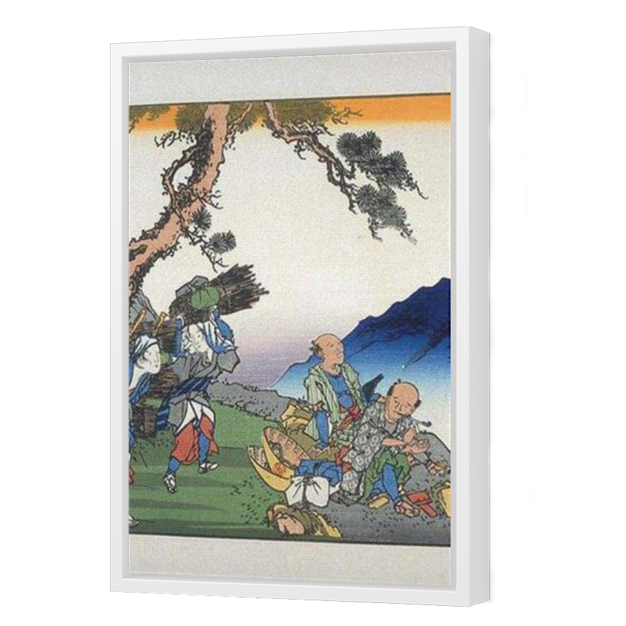 Thumbnail for Canvas - White Floating Frame