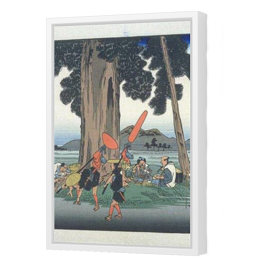 Thumbnail for Canvas - White Floating Frame