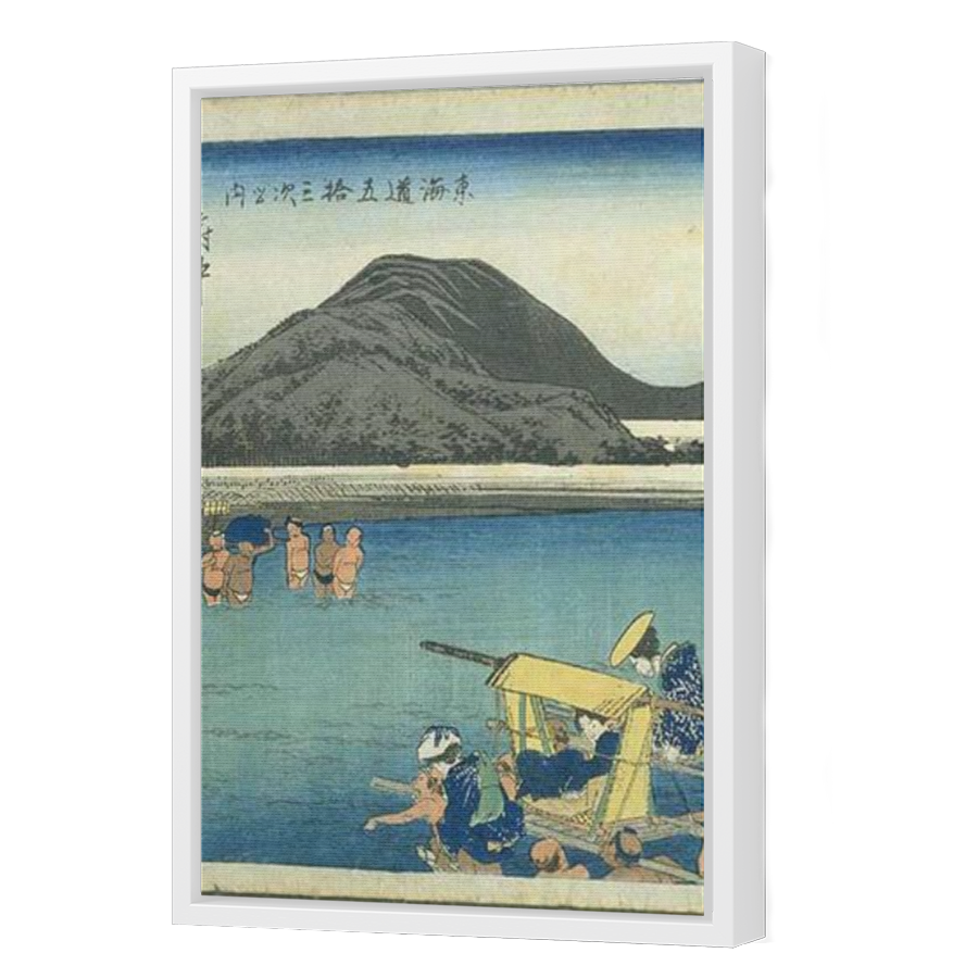 Thumbnail for Canvas - White Floating Frame