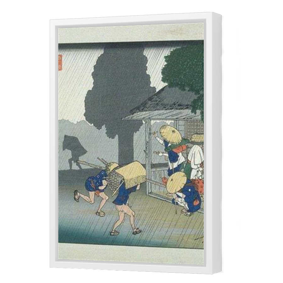 Thumbnail for Canvas - White Floating Frame