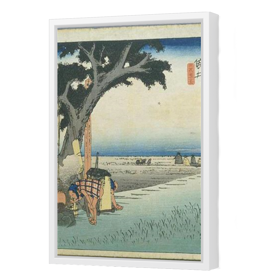Thumbnail for Canvas - White Floating Frame