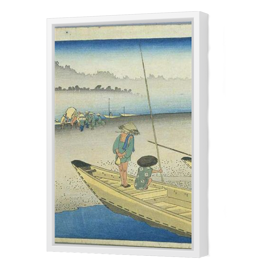 Thumbnail for Canvas - White Floating Frame