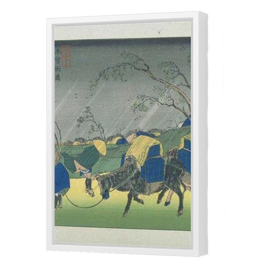 Thumbnail for Canvas - White Floating Frame