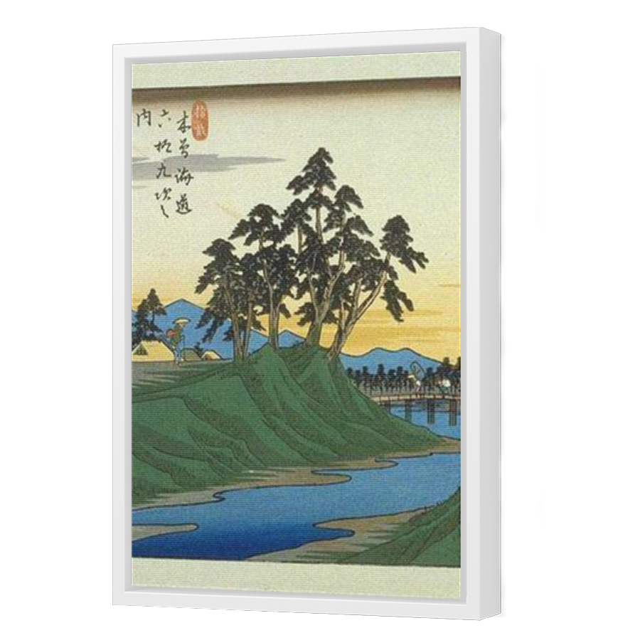 Thumbnail for Canvas - White Floating Frame