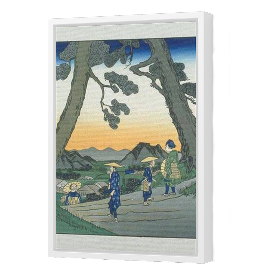 Thumbnail for Canvas - White Floating Frame