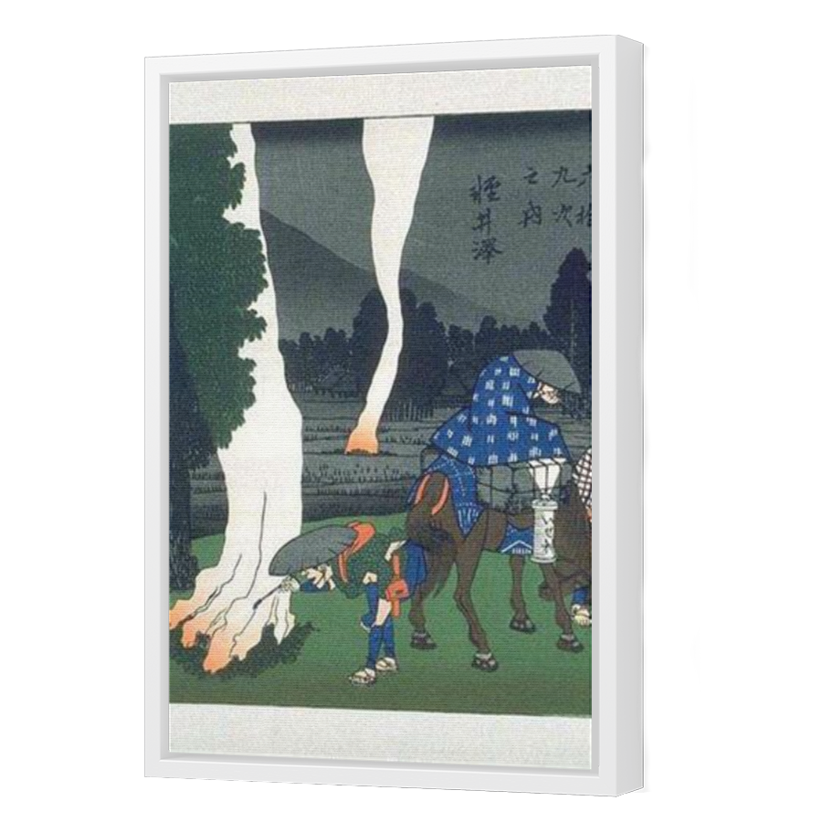 Thumbnail for Canvas - White Floating Frame