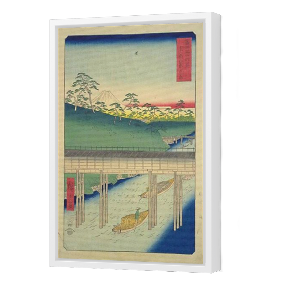 Thumbnail for Canvas - White Floating Frame