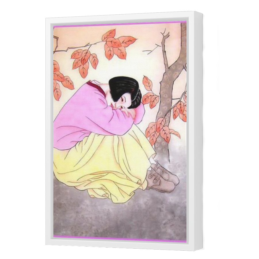 Thumbnail for Canvas - White Floating Frame