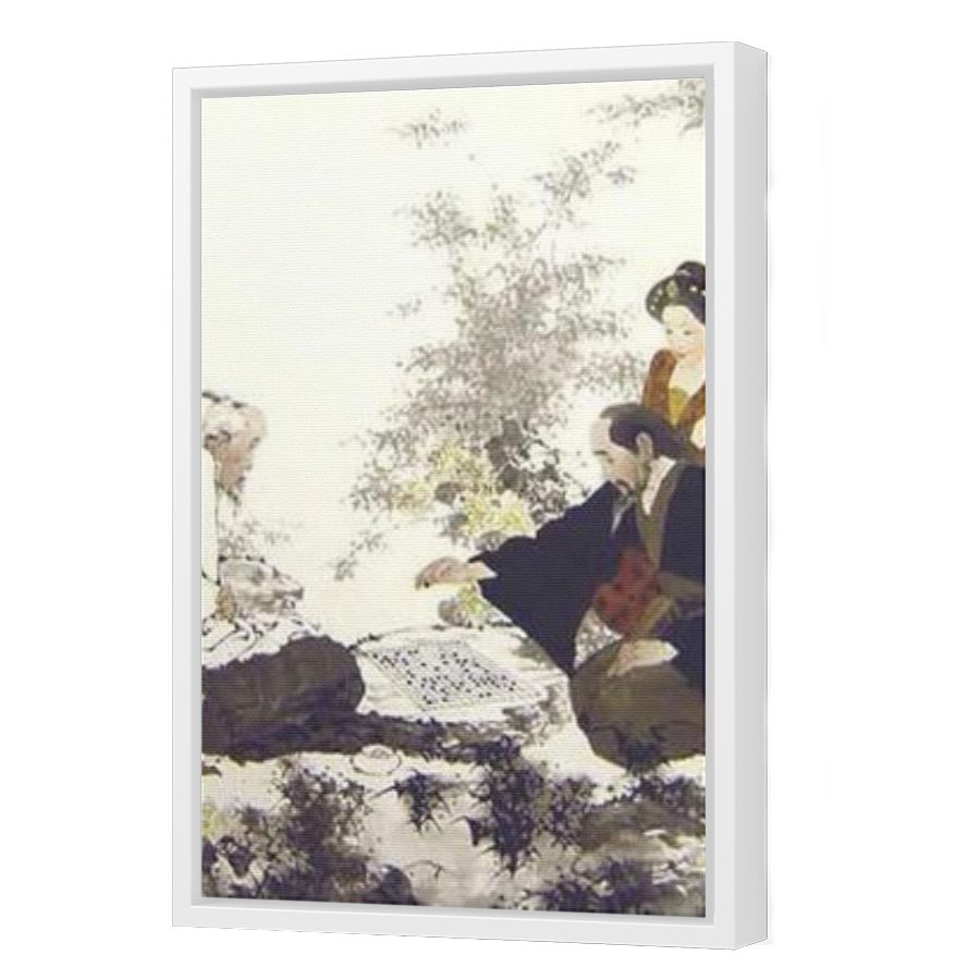 Thumbnail for Canvas - White Floating Frame